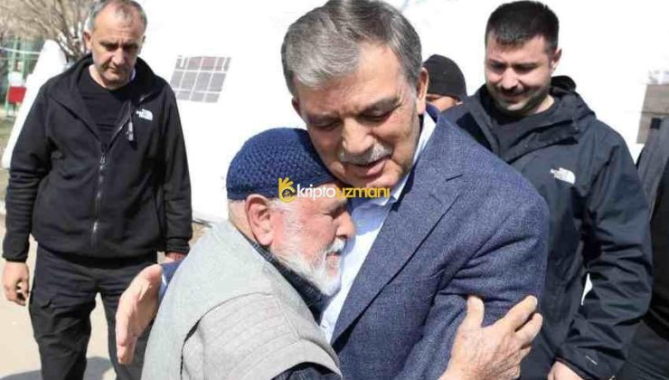 Abdullah Gül zelzele bölgesinde: Yaralarımızı daima birlikte saracağız